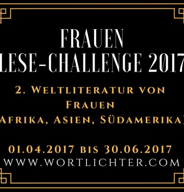 Frauen Lesechallenge 2017: Teil 2 Weltliteratur von Frauen